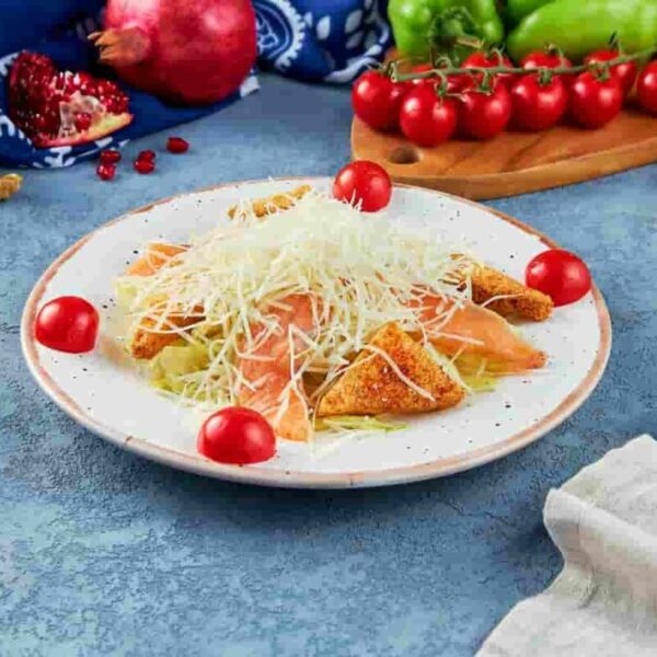 Цезарь с семгой